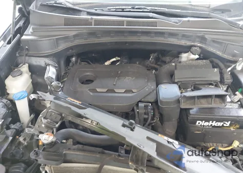 2017 Hyundai Santa Fe Sport 2.4L from USA, damaged, VIN 5XYZU3LBXHG383574